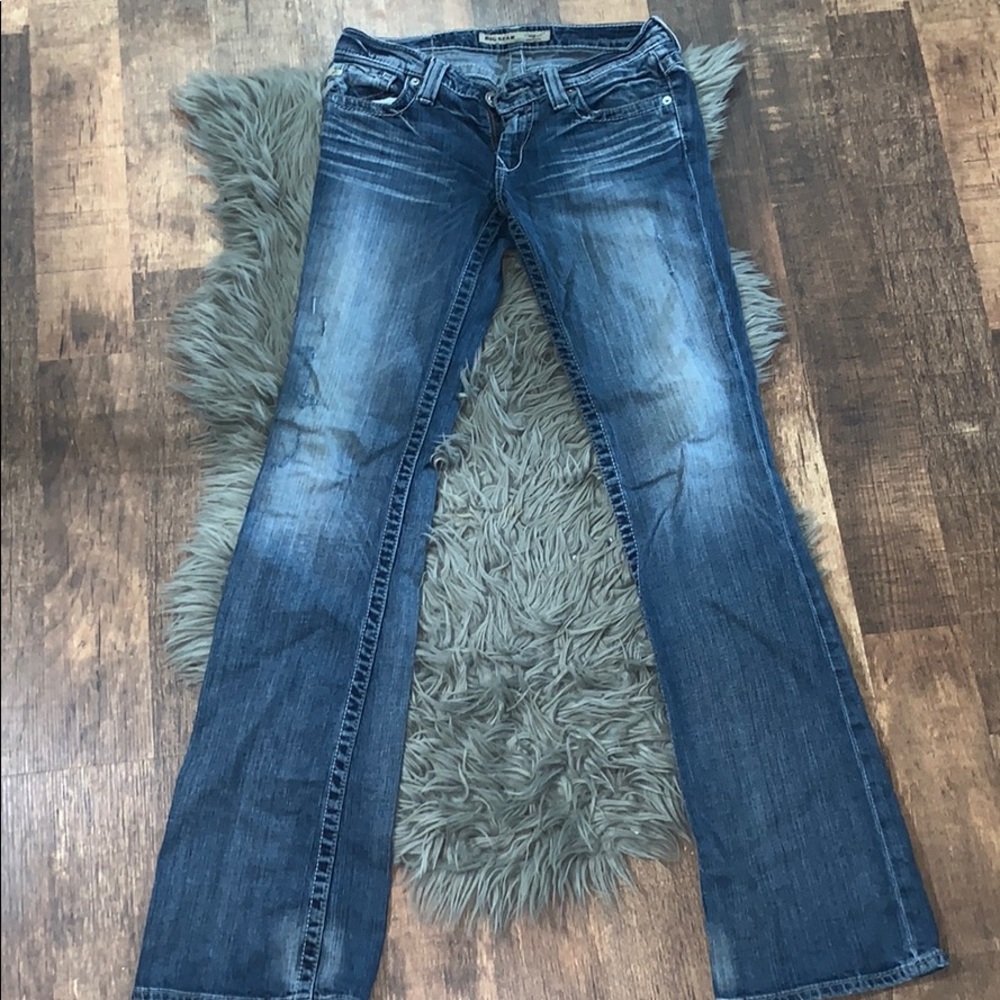 Big star denim boot cut jeans